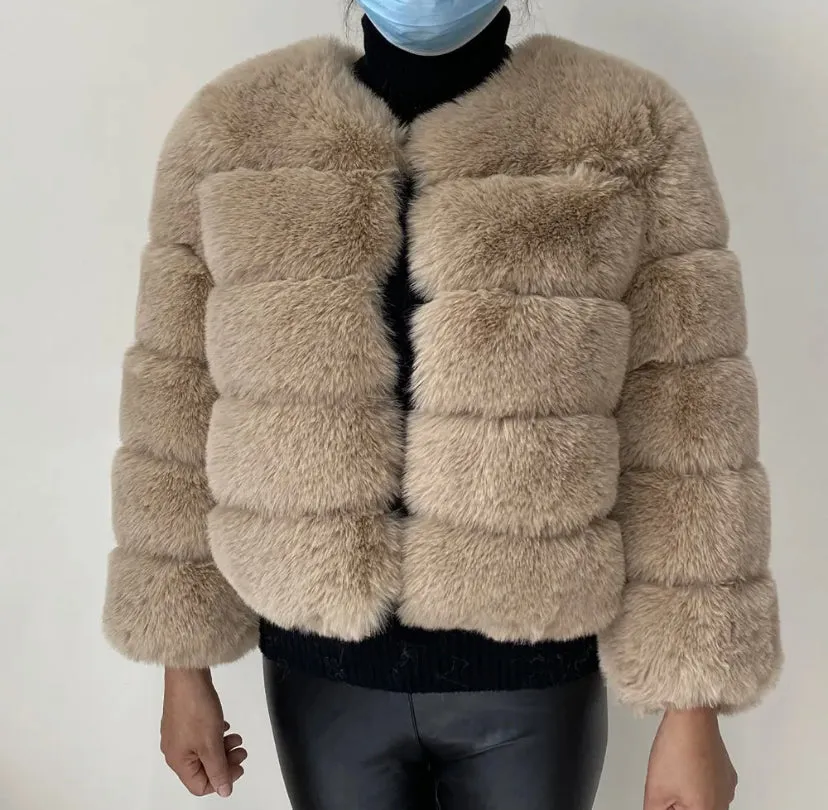 Faux Fur Coat