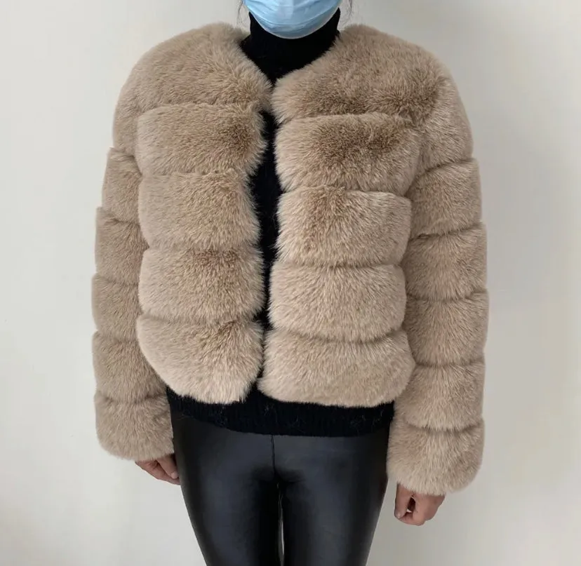 Faux Fur Coat