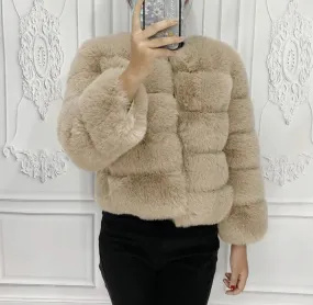 Faux Fur Coat