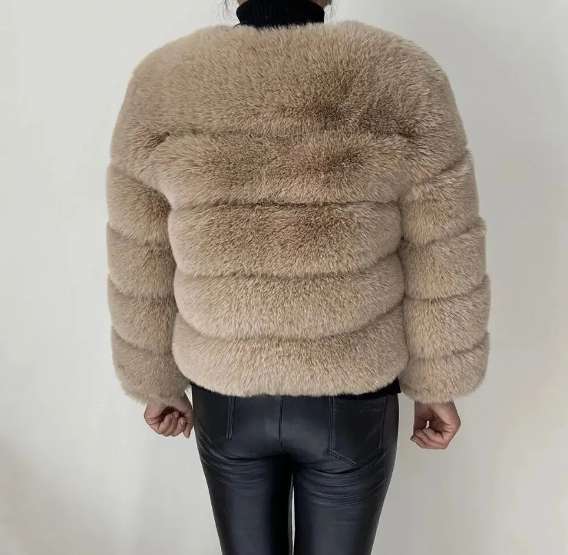 Faux Fur Coat