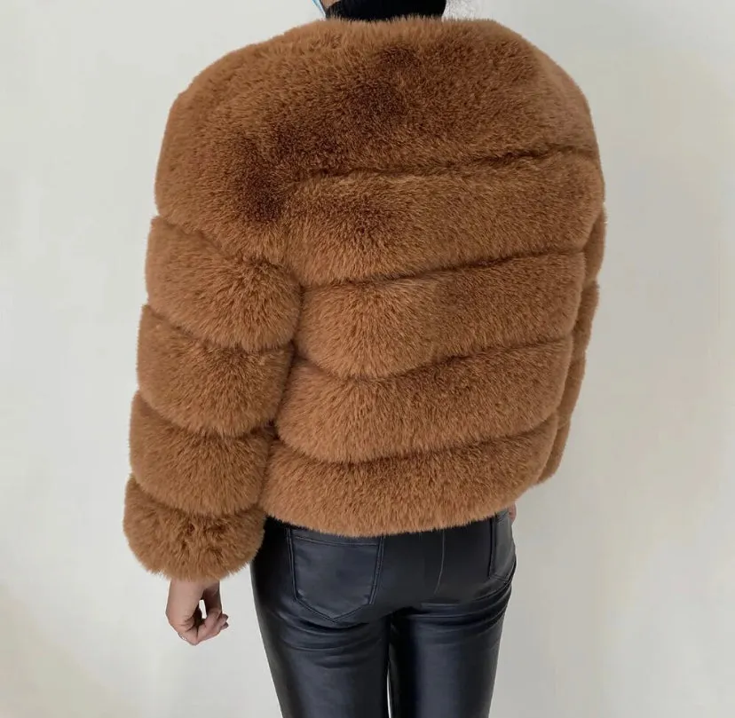 Faux Fur Coat