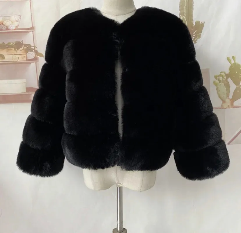 Faux Fur Coat