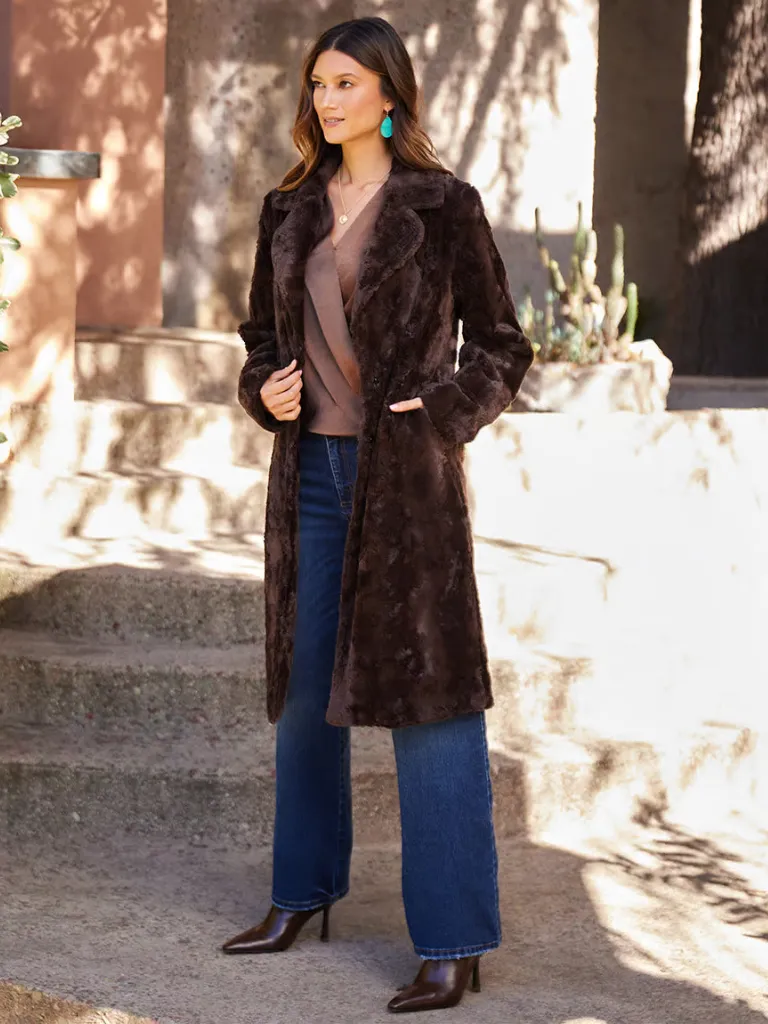 Faux Fur Coat