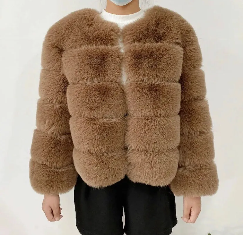 Faux Fur Coat