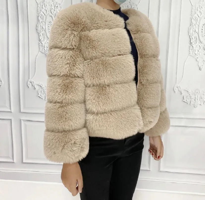 Faux Fur Coat