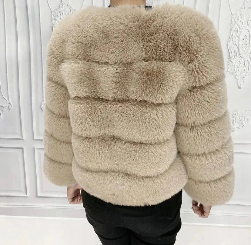 Faux Fur Coat