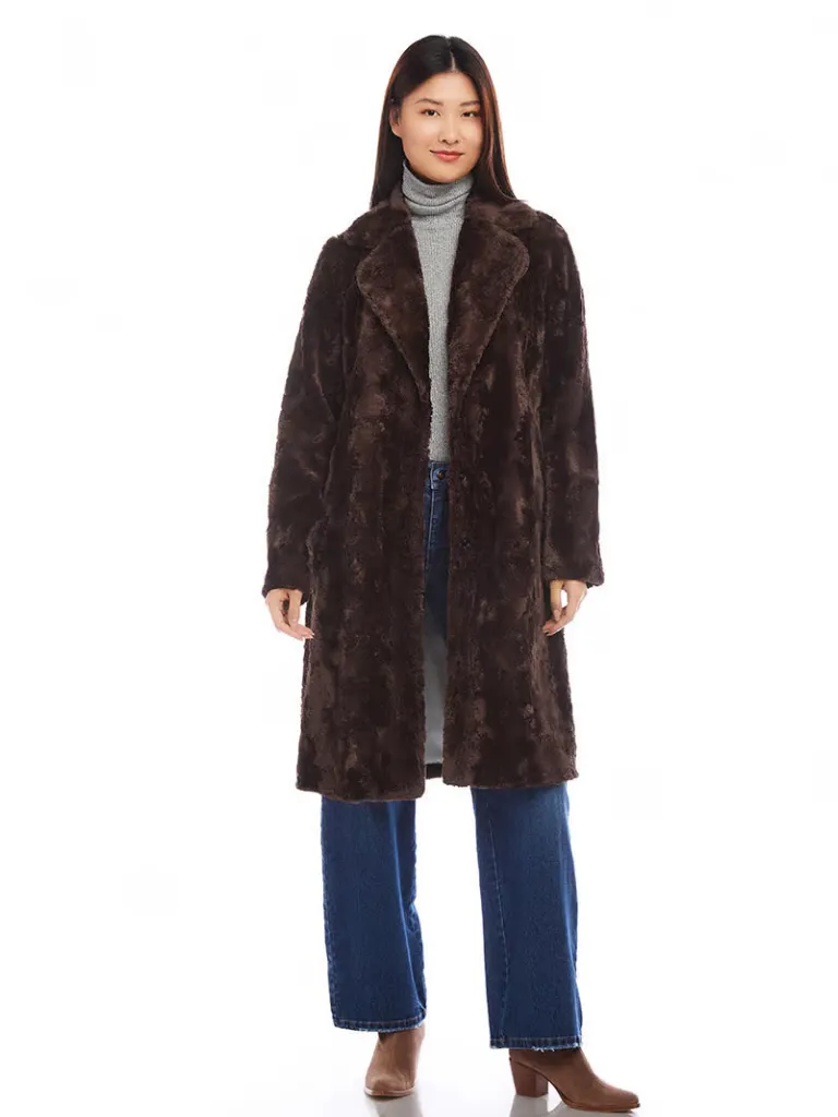 Faux Fur Coat