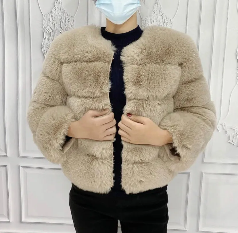 Faux Fur Coat