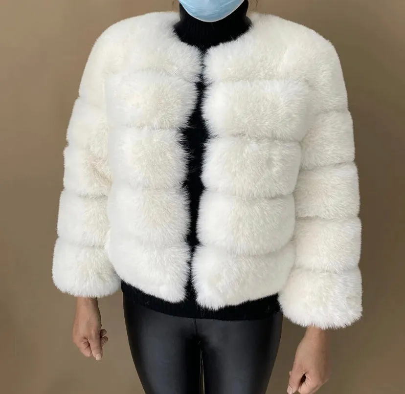 Faux Fur Coat