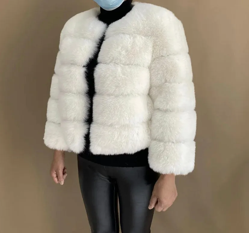 Faux Fur Coat