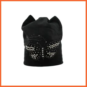 Female Beanie  Autumn  Winter Hip-Hop Caps | Fashion Skullies Rhinestone Hats For Women | Beanies Balaclava  Women Skullies