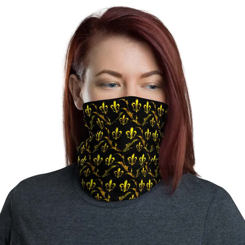 Fleur de Lis Neck Gaiter
