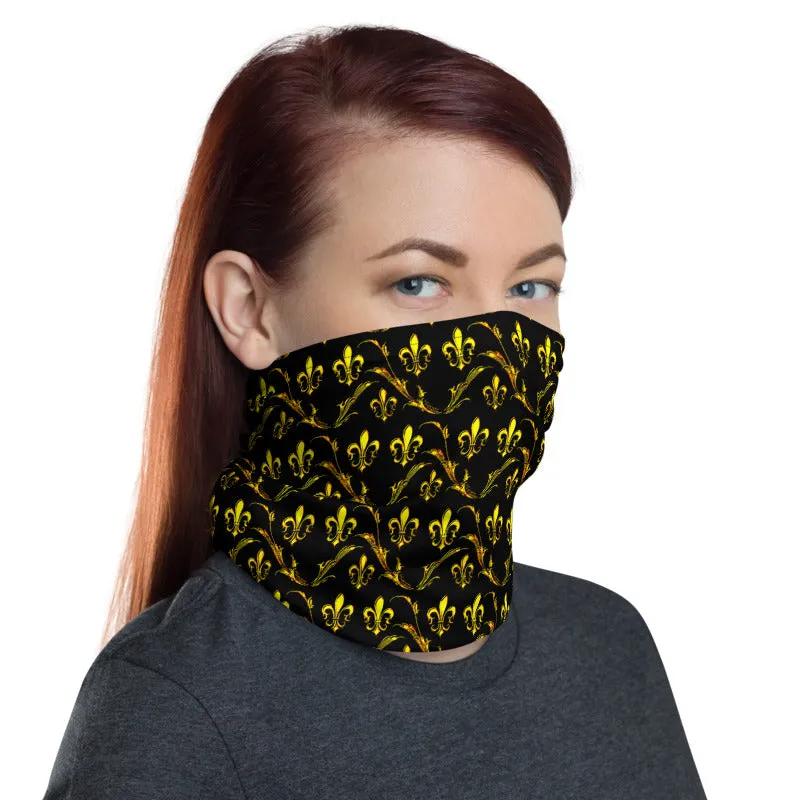 Fleur de Lis Neck Gaiter