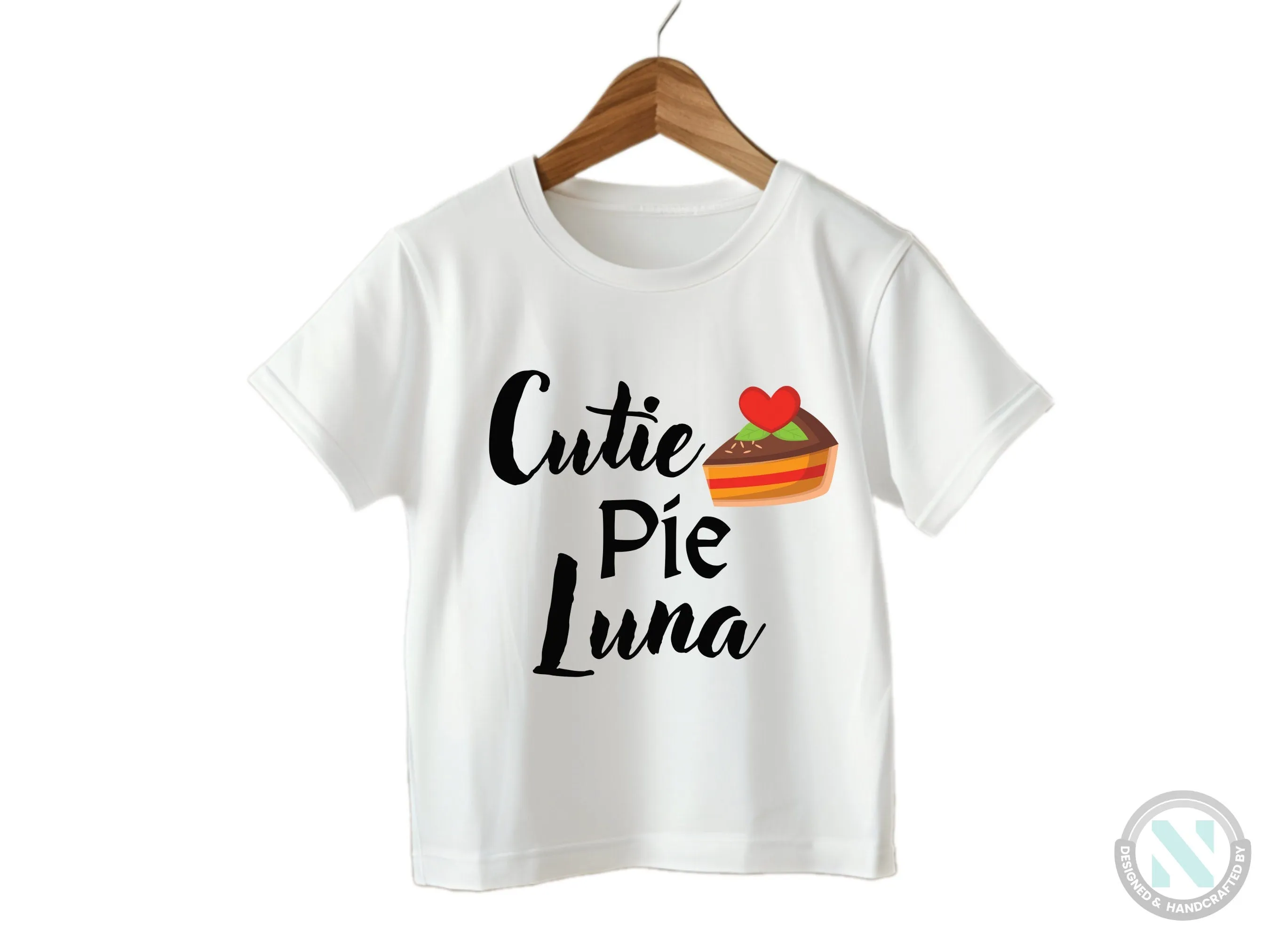 Girls Custom Long Sleeve Baby Bodysuit Birthday Gift with Cutie Pie