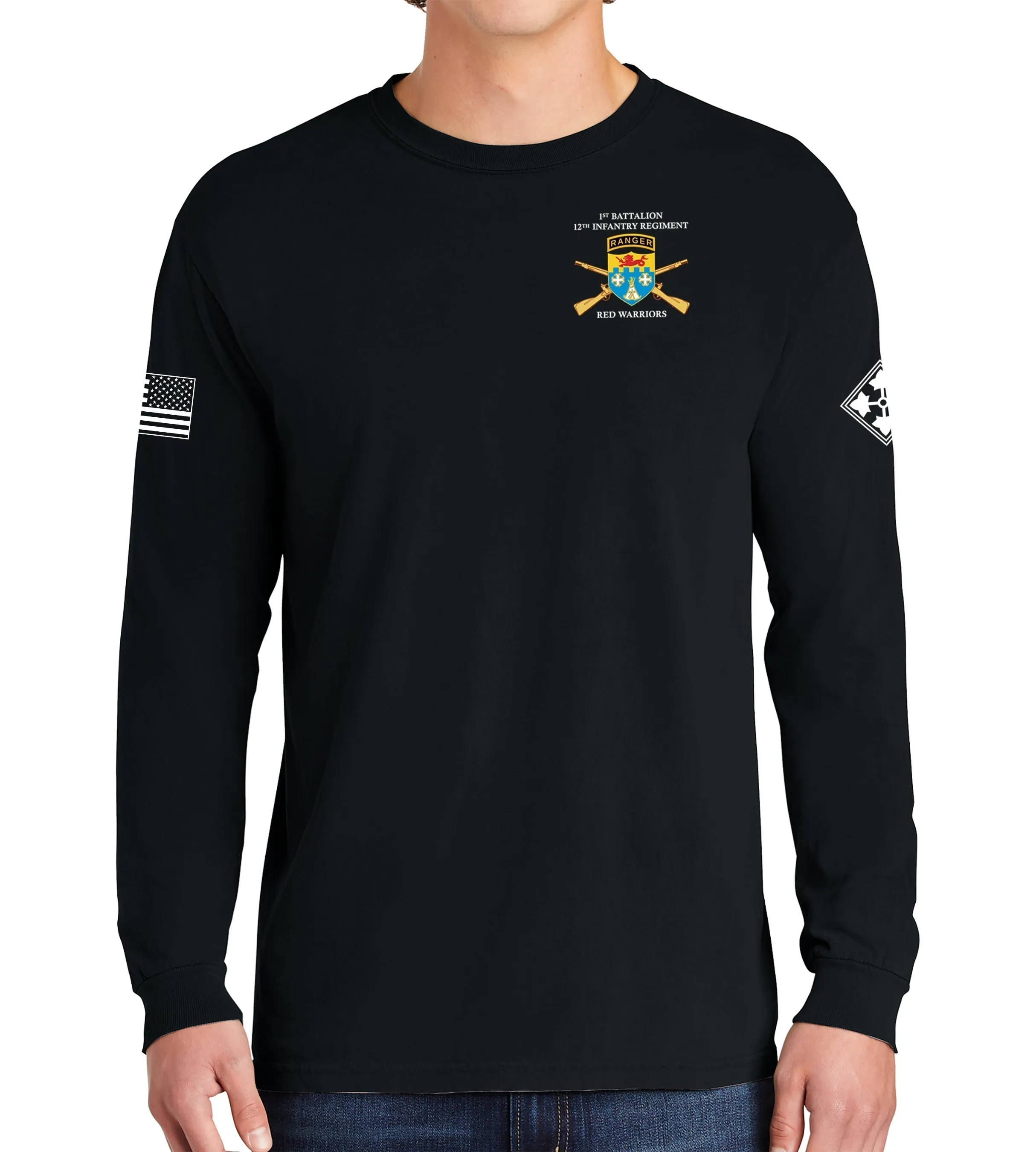 H Co Long Sleeve 50-50 Blend Unisex Shirt. This shirt IS approved for PT