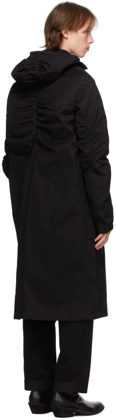 Haider Ackermann Black Cotton Parka