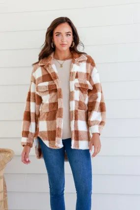 Heather Cosy Shacket