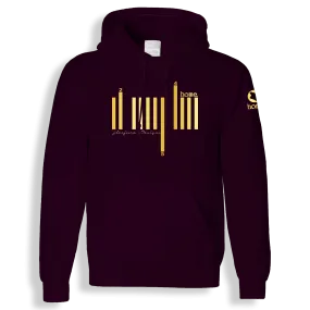 Hoodie - Claret (Heavy Fabric)