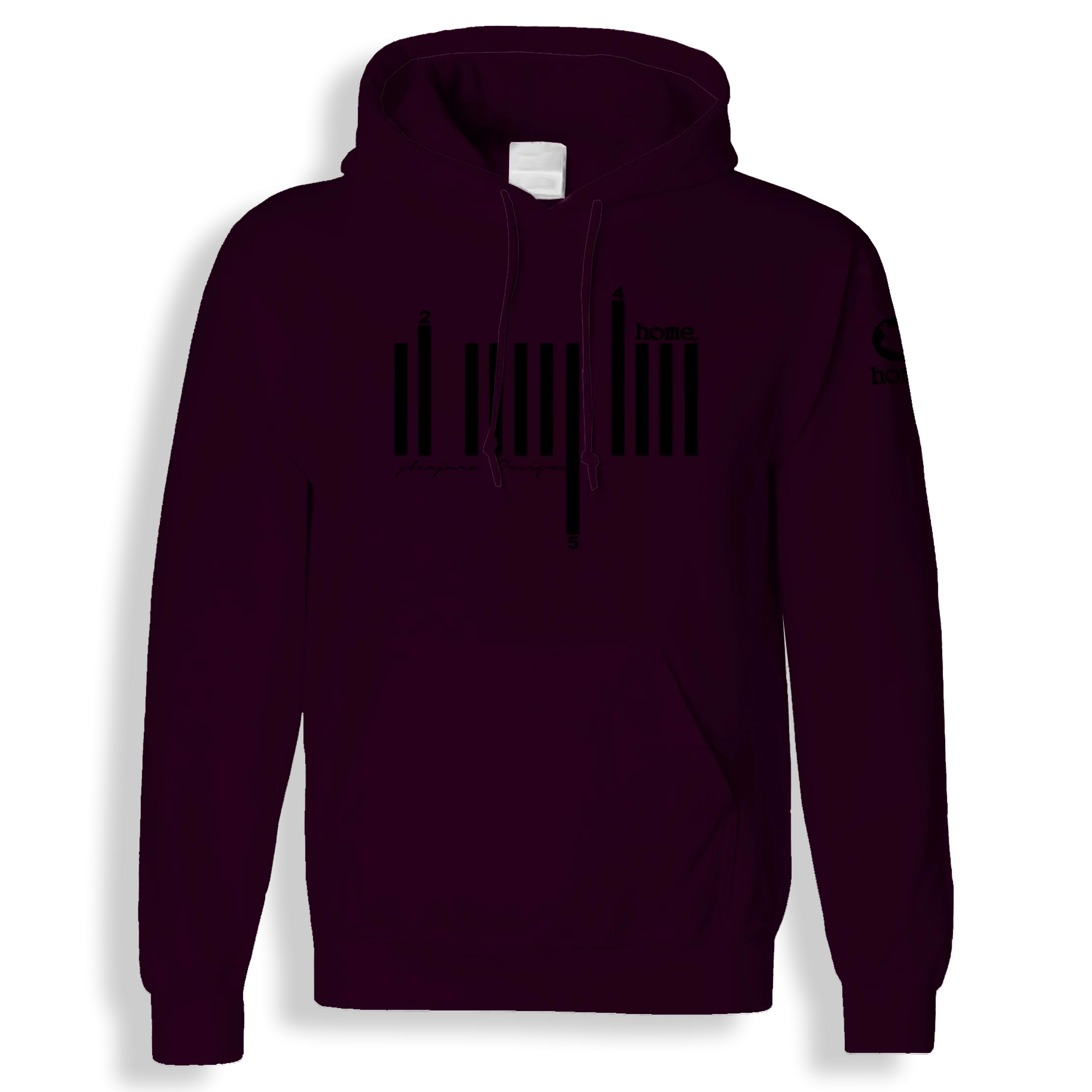 Hoodie - Claret (Heavy Fabric)