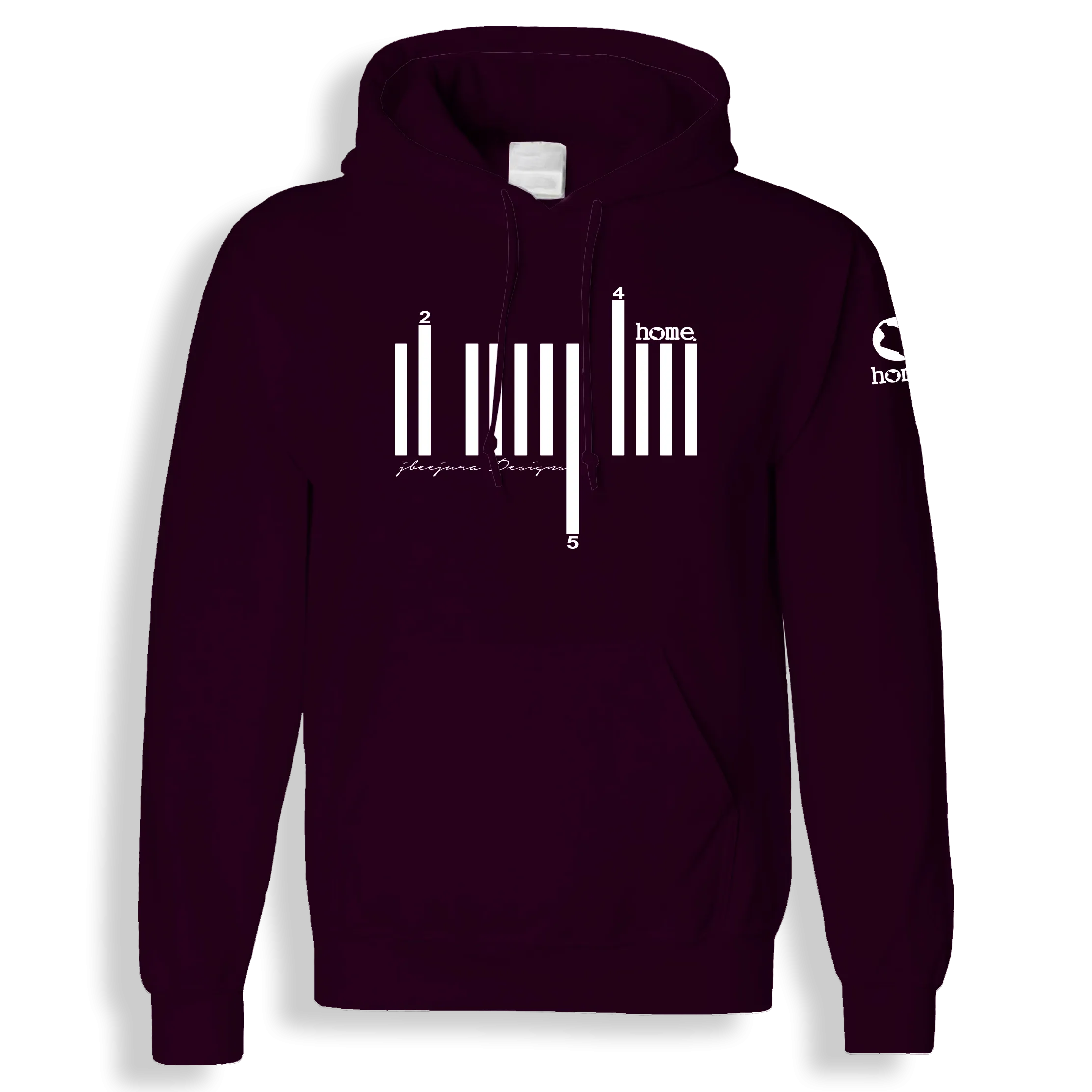 Hoodie - Claret (Heavy Fabric)