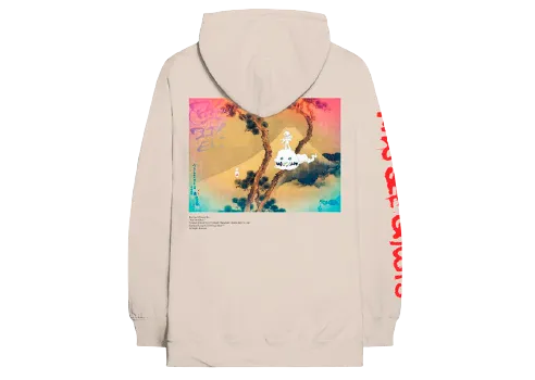Kanye West "Kids See Ghosts V2" Hoodie Beige