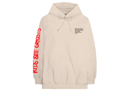 Kanye West "Kids See Ghosts V2" Hoodie Beige