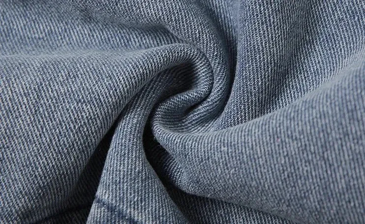 Lead You On Denim Pleated Skirt