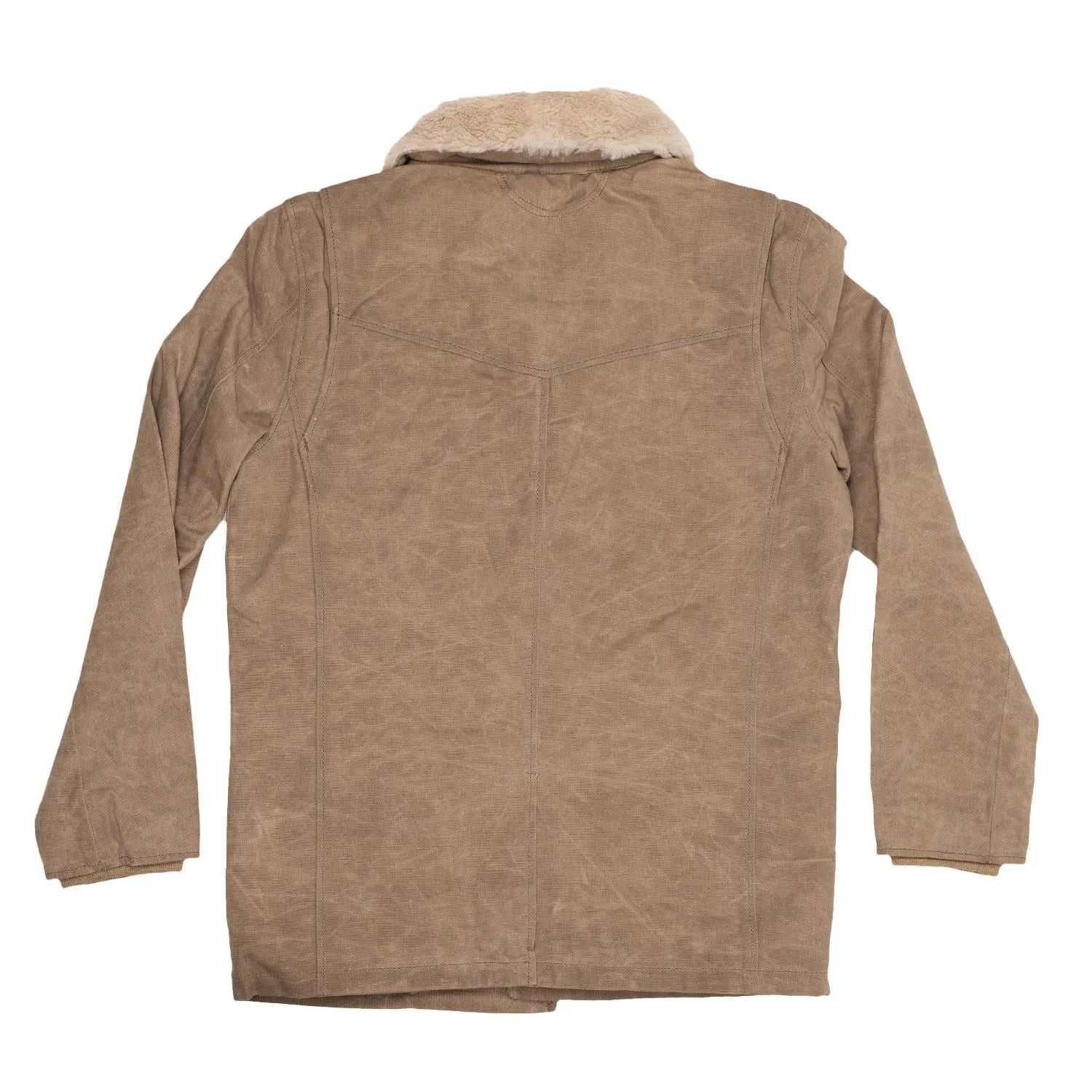 Lincoln Canvas Wachsjacke – Hellbraun