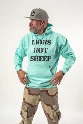 Lions Not Sheep "OG" Hoodie - Mint Edition