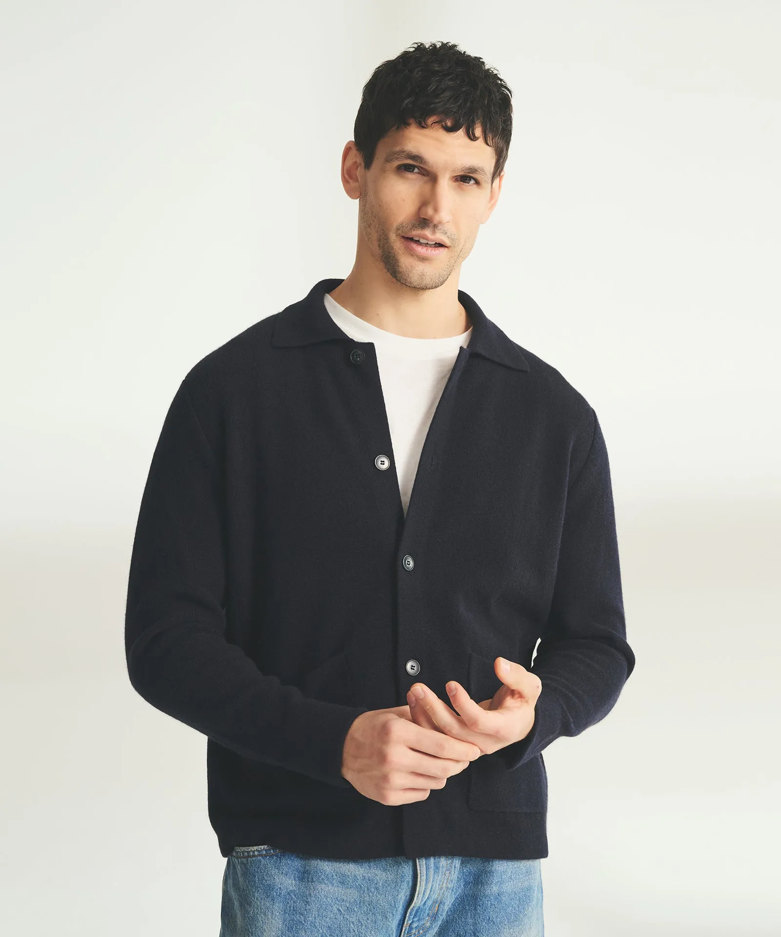 Luxe Cashmere Sweater Jacket