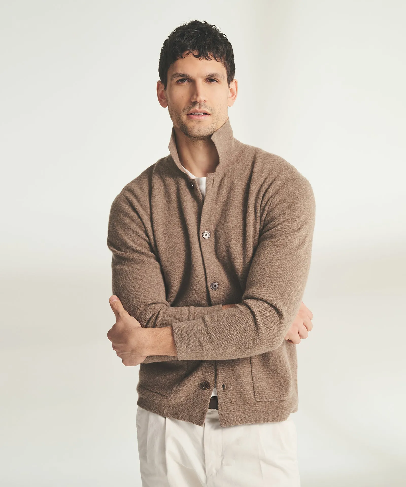 Luxe Cashmere Sweater Jacket