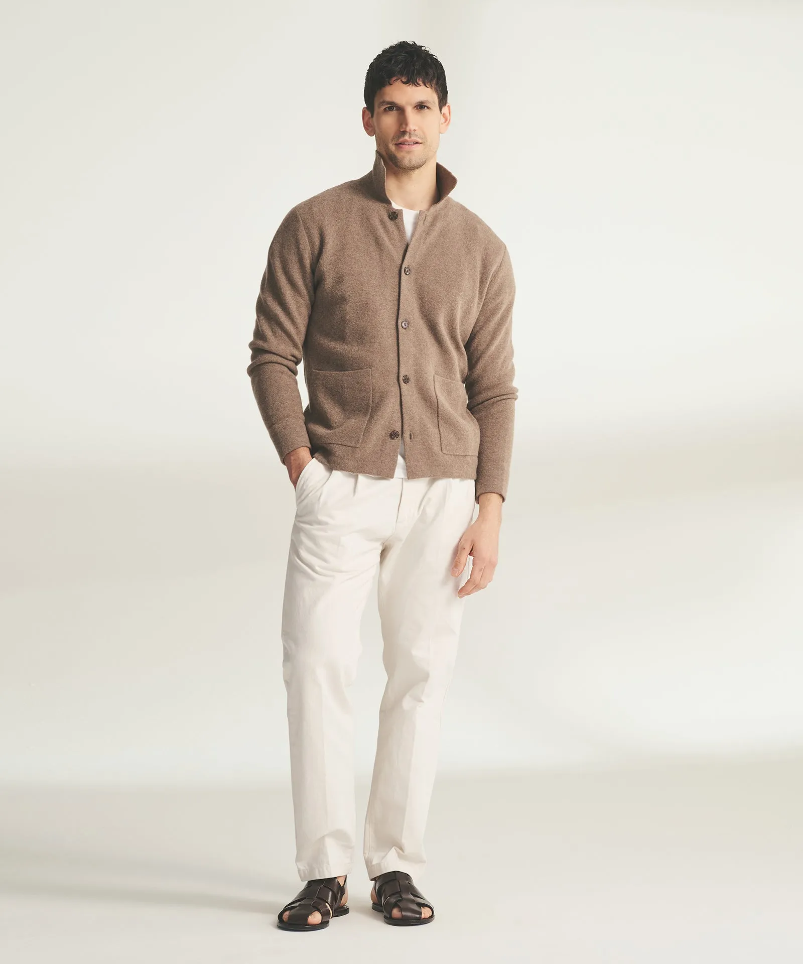 Luxe Cashmere Sweater Jacket