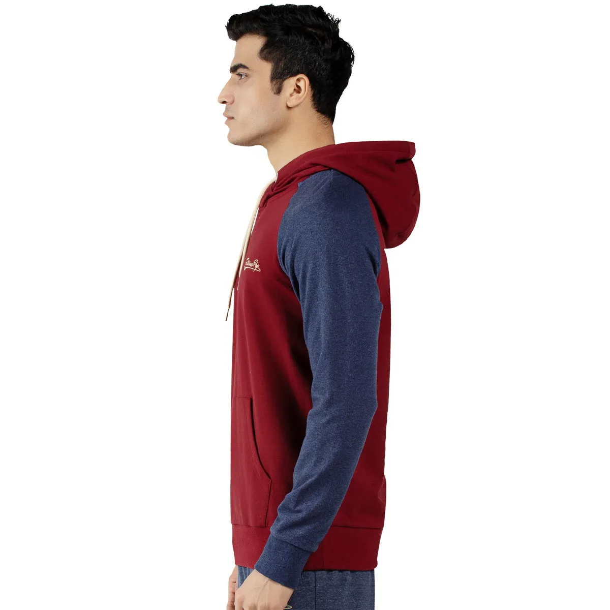 Men's Raglan Sleeve Athleisure Hoodie