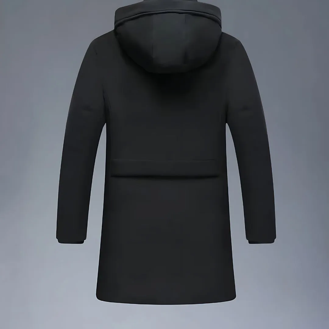 Men's Slim Fit Hooded Parka