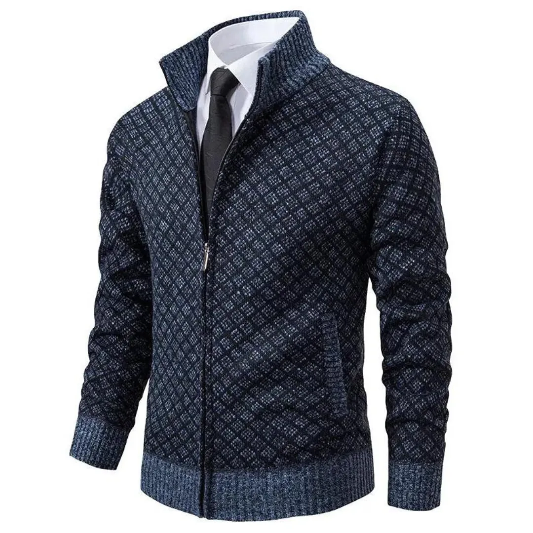 Men's Stylish Comfort Sweater with Modern Patterns