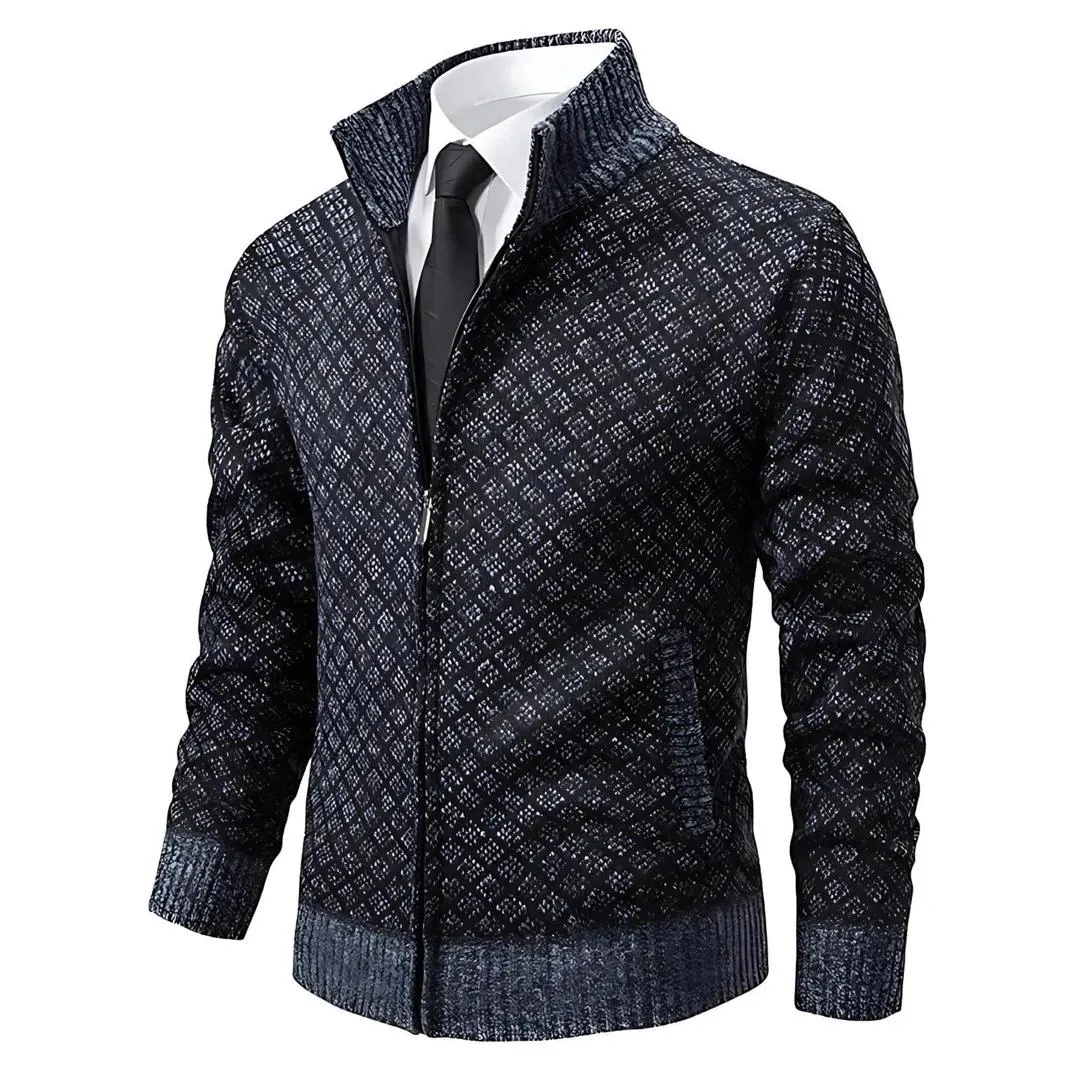 Men's Stylish Comfort Sweater with Modern Patterns