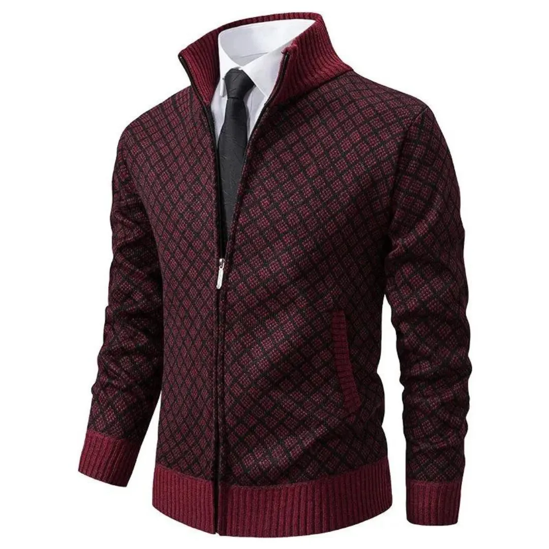 Men's Stylish Comfort Sweater with Modern Patterns