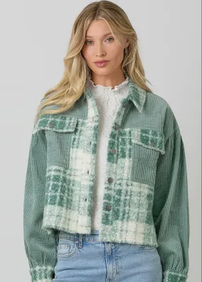 Mixed Media Shacket