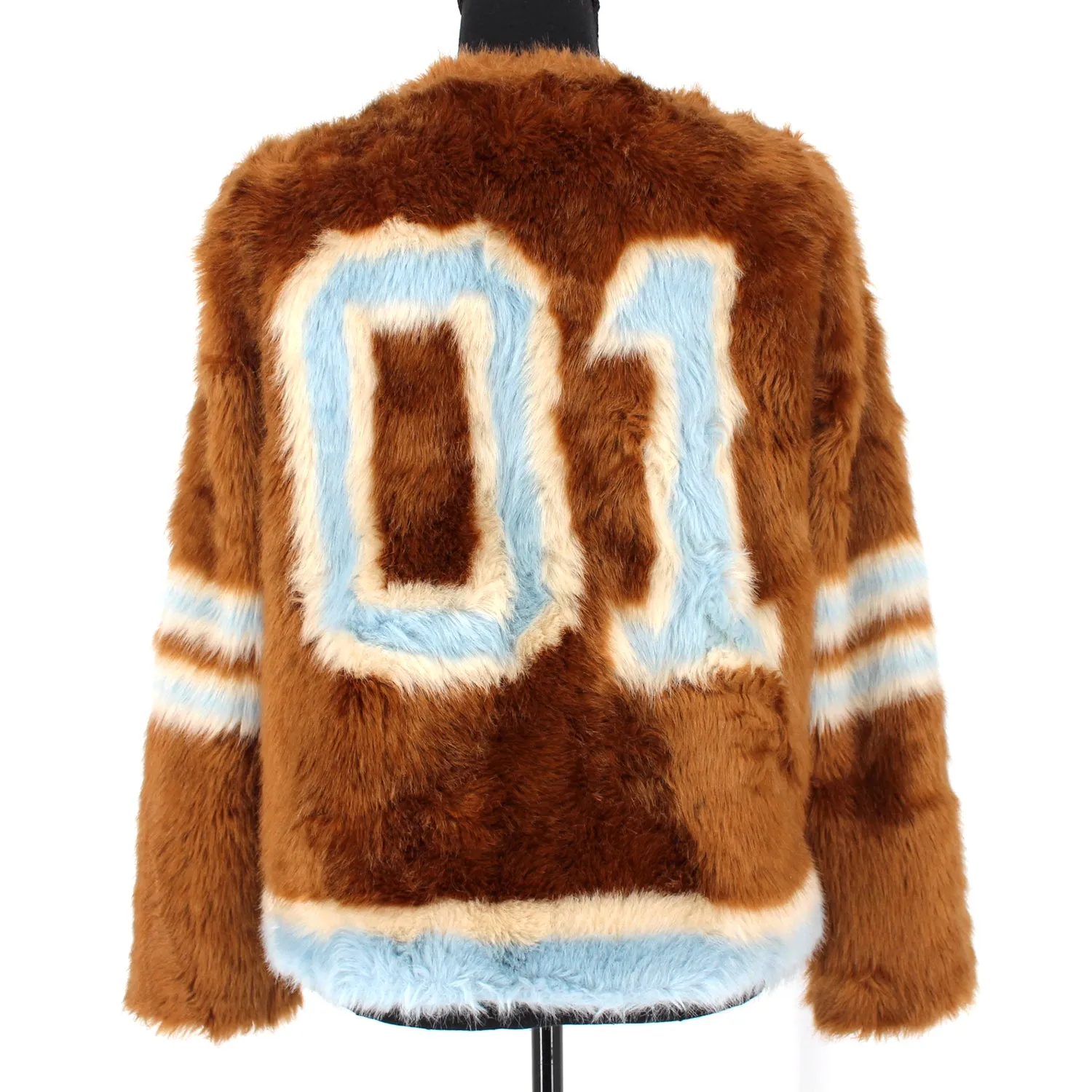 MOTHER Boxy Faux Fur Jacket