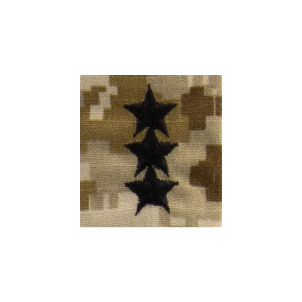 Navy Parka Tab Desert Digital Embroidered Rank - Enlisted & Officer