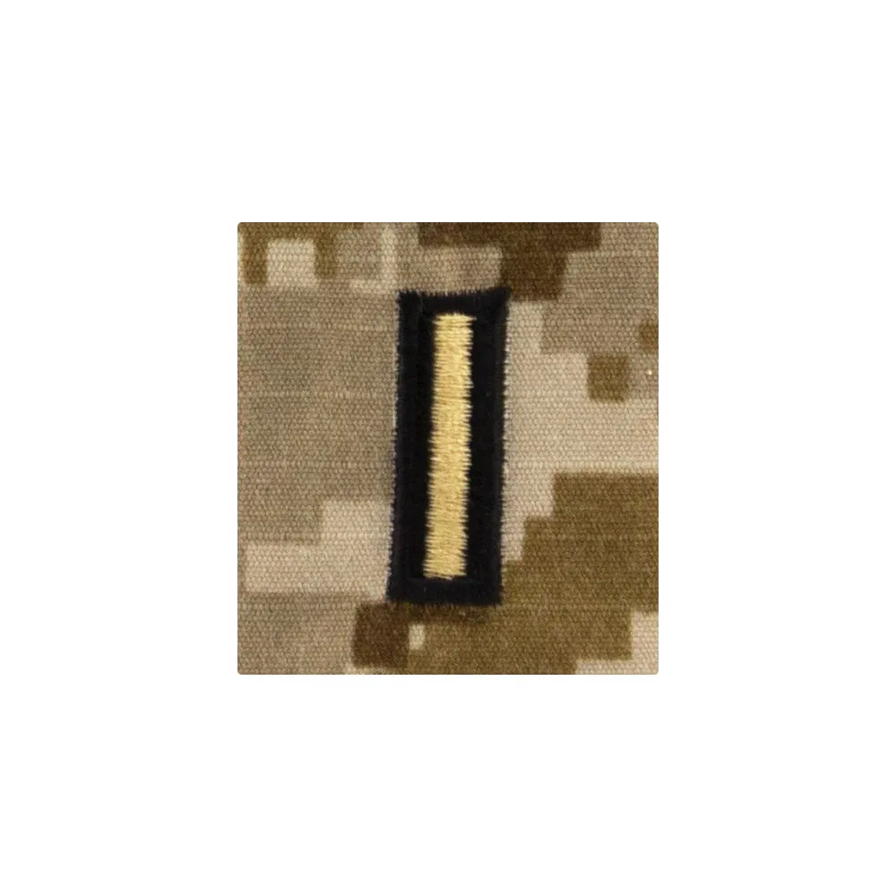 Navy Parka Tab Desert Digital Embroidered Rank - Enlisted & Officer