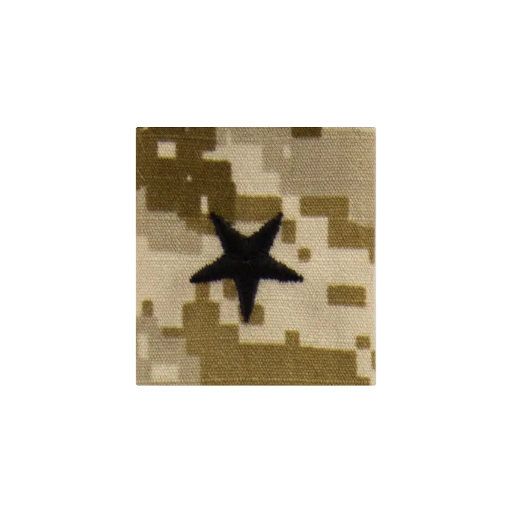 Navy Parka Tab Desert Digital Embroidered Rank - Enlisted & Officer