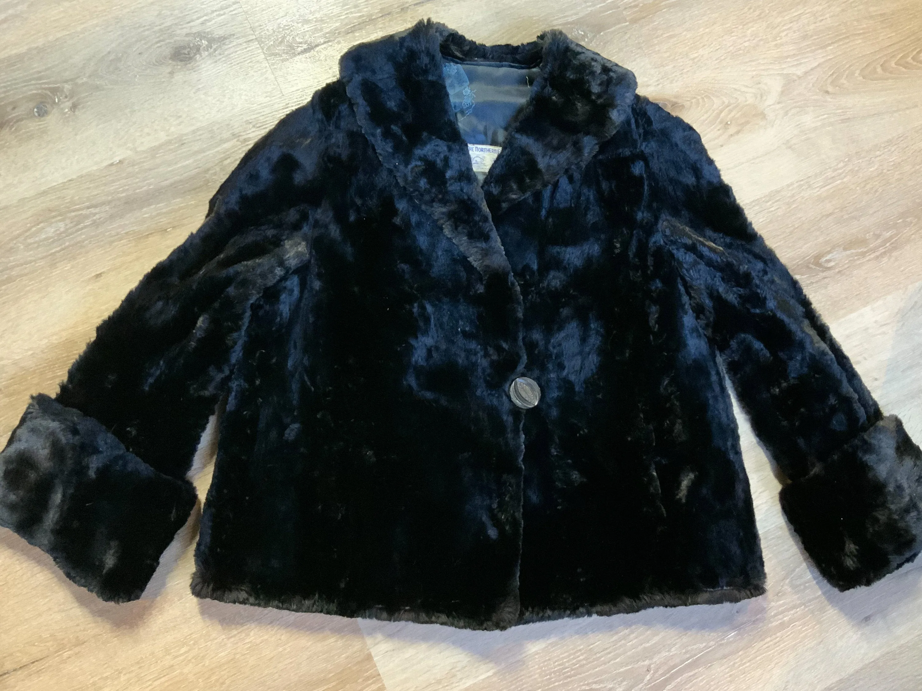 Northern Fur Company, Made in Canada Vintage Shorn Beaver Fur Coat