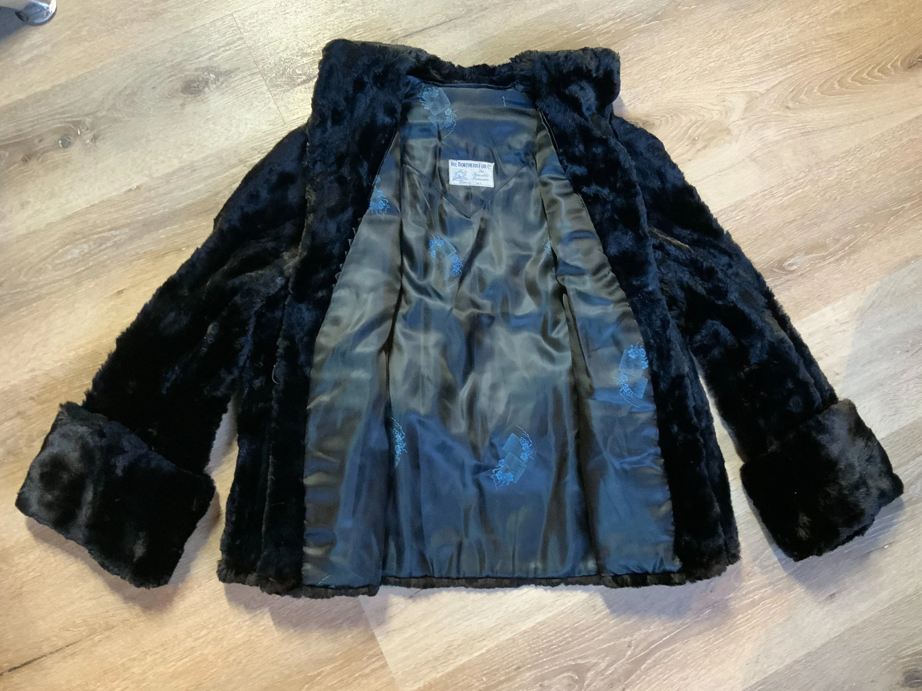 Northern Fur Company, Made in Canada Vintage Shorn Beaver Fur Coat