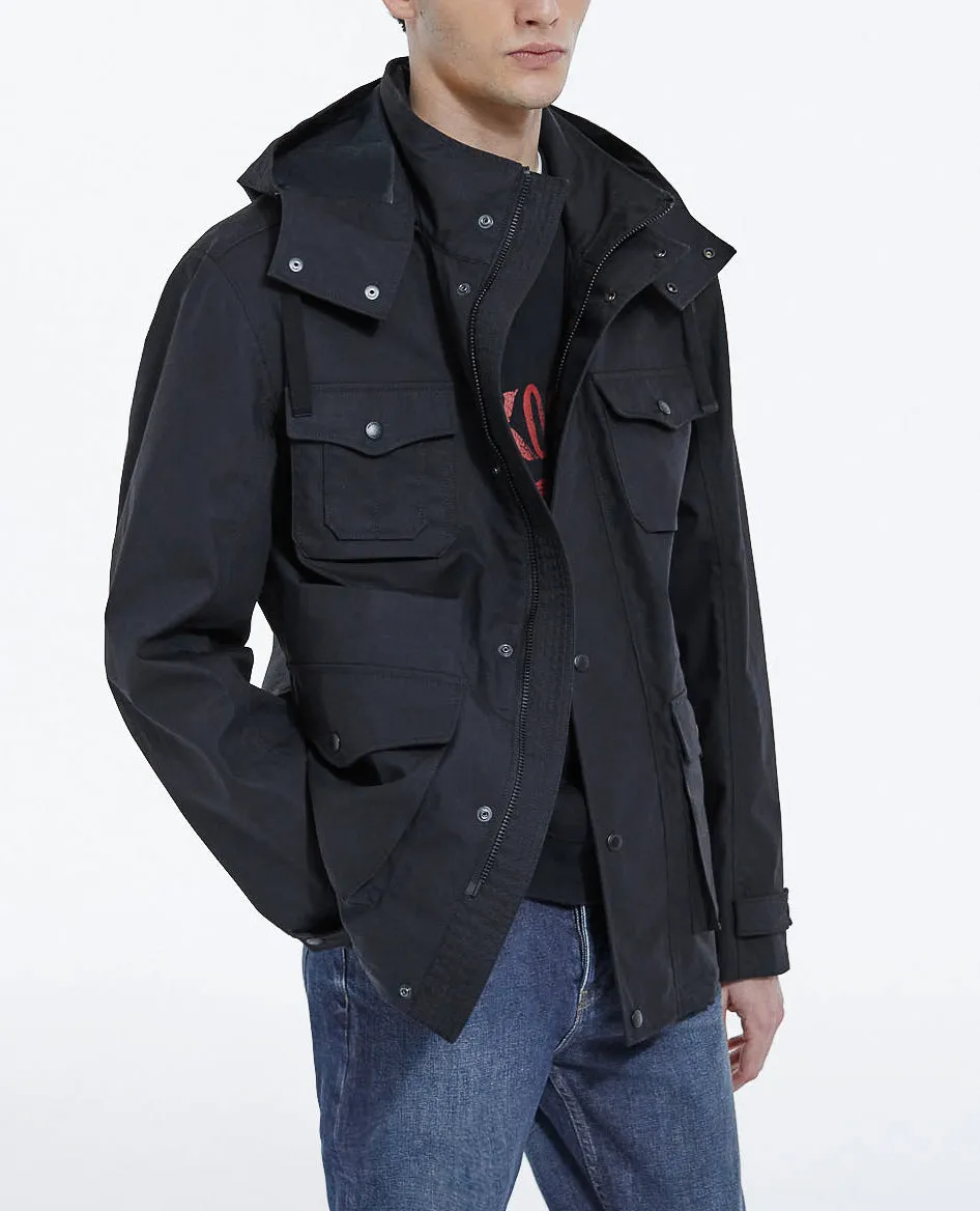 Parka à capuche