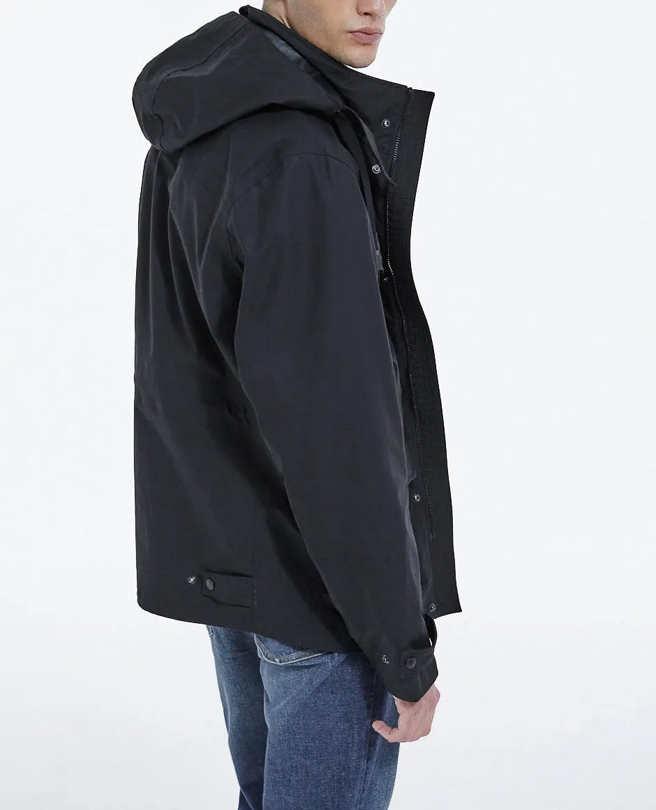Parka à capuche