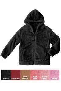 PINKLATTE- Fleece Full Zip w/ Hoodie