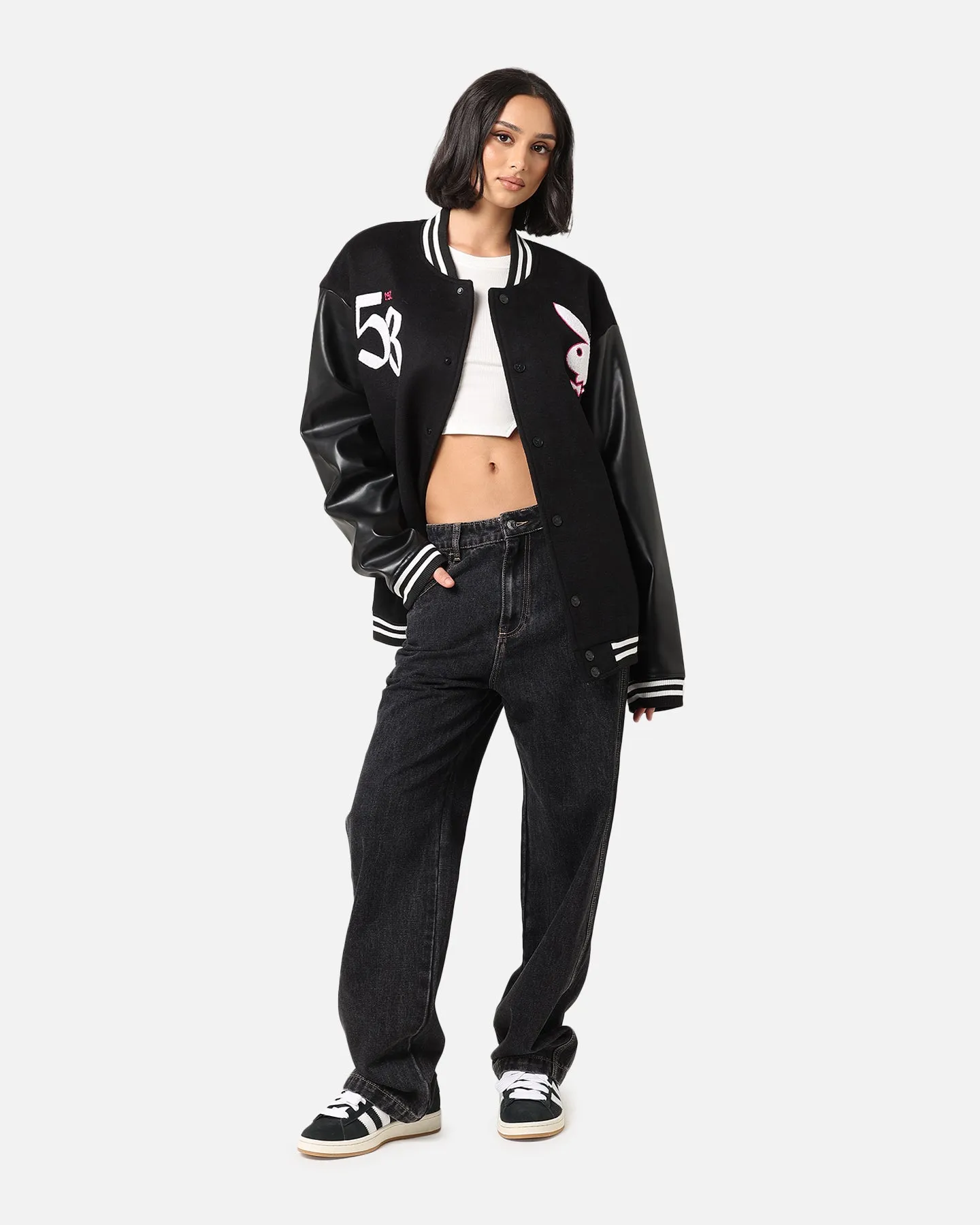 Playboy Card Jacket Black