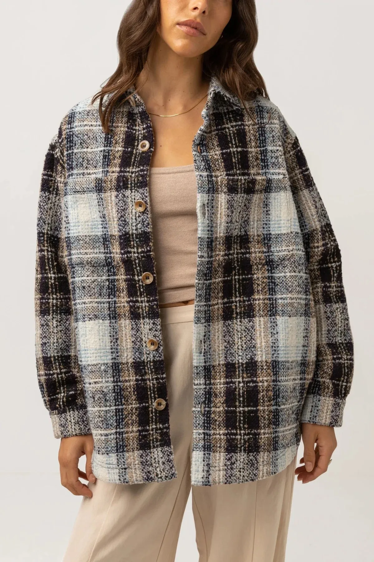 Rhythm Sonnie Check Shacket
