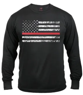 Rothco Thin Red Line Long Sleeve T-shirt
